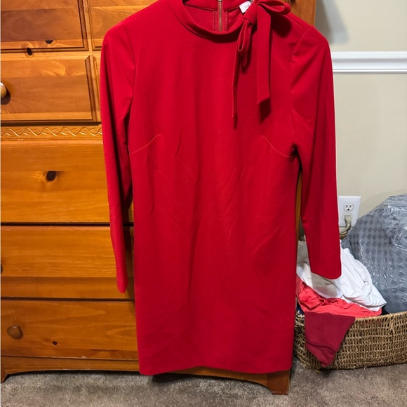 Red tie collar Calvin Klein 12P - Picture 2 of 3